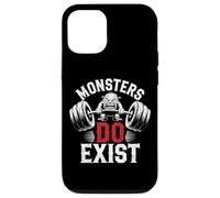 Monsters Do Exist Tshirt Men Women GYM Gothic Scary Horror Case for iPhone 12/12 Pro