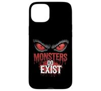 Monsters Do Exist Tshirt Men Women GYM Gothic Scary Horror Case for iPhone 15 Plus