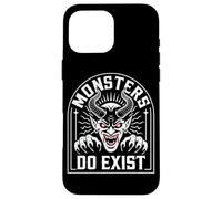 Monsters Do Exist Tshirt Men Women GYM Gothic Scary Horror Case for iPhone 16 Pro Max