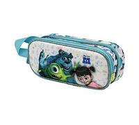 Monsters Inc Mike and Sully-3D Double Pencil Case, Multicolour, 22 x 9.5 cm