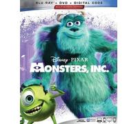 Monsters, Inc. [New Blu-ray] With DVD, 3 Pack, Ac-3/Dolby Digital, Digital Cop