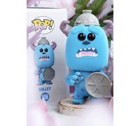 Monsters Inc. - Sulley w/Lid Flocked POP! Vinyl - Funko Pop - multicolored - Onesize - 100% PVC Onesize