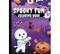 Monsters & Magic: Kids' Halloween Coloring Book:: 50 Sheets Doubled Sided; Children Activity Book 8.5" x 11"