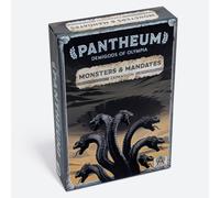 Monsters & Mandates Expansion for Pantheum | Family Strategy Game for Greek Mythology Fans | Ages 12+ | for 1-4 Players | Average Playtime 45-60 mins | Perfect for Family Game Night