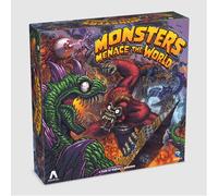 Monsters Menace The World Board Game - Brand New Sealed