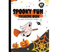 Monsters & Mummies: Kids' Halloween Coloring Book:: 50 Sheets Doubled Sided; Children Activity Book 8.5" x 11"
