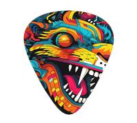 Monsters Printed guitar picks - three thicknesses: thin, medium and thick, suitable for electric guitar, bass and ukulele.