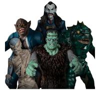 Monsters Tower of Fear Deluxe Boxset 5 Points Compatible With Mezco Diorama Figure Set
