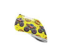 Monsters Truck Yellow Boom Racing Covers for Golf Clubs Premium Golf Mallet Putter Cover Headcover for Men Women