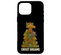 Monsters Under Bed Sweet Dreams Retro Vintage Sleep Tight Case for iPhone 16 Pro Max