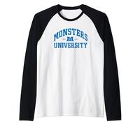 Monsters University Logo Raglan Baseball Tee