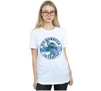 Monsters University Monster On Campus Cotton Boyfriend T-Shirt Disney White 5XL
