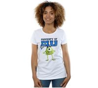 Monsters University Property Of MU Mike Cotton T-Shirt Disney White S