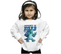 Monsters University Property Of MU Sulley Sweatshirt Disney White 12-13 Years