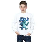 Monsters University Property Of MU Sulley Sweatshirt Disney White 12-13 Years