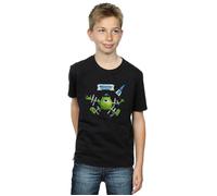 Monsters University Taped Mike T-Shirt Disney Black 7-8 Years