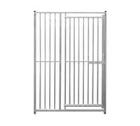 MonsterShop 1.5M Dog Run Panel With Door - 8Cm Bar Spacing