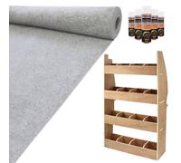 Monster Racking 11sqm Silver Grey Van Lining & Citroen Berlingo Racking Unit, Grey