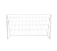 MonsterShop Football Goal Net 12 x 6ft - All-weather PVC, 30ply, 24 clips, target & carry bag