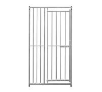 Monstershop 1m Dog Run Panel With Door - 8cm Bar Spacing