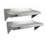 Kukoo 2 x KuKoo Stainless Steel Shelves 1000mm x 300mm