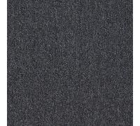 Monster Shop Carpet Tiles 500X500Mm Charcoal Black, Black