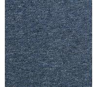 Monster Shop 20 x Carpet Tiles Storm Blue Square Metres Commercial Hard Wearing Heavy Duty Domestic Premium Office Home Flooring 50cm x 50cm 5m2