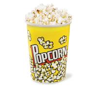 Monstershop 25 X 32Oz Kukoo Popcorn Cartons / Boxes In Yellow Yellow