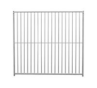 Monstershop 2m Dog Run Panel ? 8cm Bar Spacing, Silver