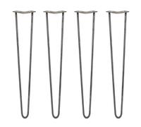 4 Hairpin Legs SkiSki Legs Metal Steel Hair Pin Legs Table Bench Desk Home DIY