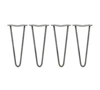MonsterShop 4 X Hairpin Leg - 12 - Unfinished - 2 Prong - 10M