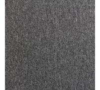 40 Carpet Tiles Anthracite 10m2 Heavy Duty Commercial Retail Office Flooring -