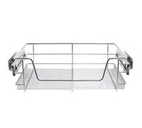 KuKoo 5 x Kitchen Pull Out Soft Close Heavy Duty Baskets, 600mm Wide Cabinet, Slide Out Wire Storage Drawers, Pull-Out Organiser Metal