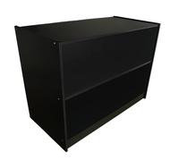 A1200 Retail Shop Counter - Black - Black