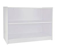 Monstershop A1200 Retail Shop Counter - Brilliant White White
