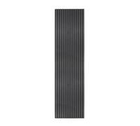 MonsterShop Acoustic Slat Wall Panel Anthracite Grey