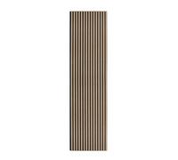 Monstershop Acoustic Slat Wall Panel - Light Walnut