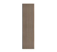 Acoustic Slat Wall Panels - Light Walnut