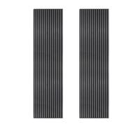 Acoustic Slat Wall Panels x 2 ? Anthracite Grey
