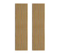 Monstershop Acoustic Slat Wall Panels x 2 - Oak