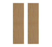 Acoustic Slat Wall Panels 2400mm x 600mm Luxury 3D Wood Veneer Decorative Media