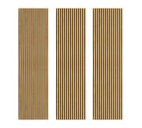 Monstershop Acoustic Slat Wall Panels x 3 - Oak