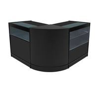 Monstershop Adonis LED Shop Counter Set B900, C900 & CM60 - Black