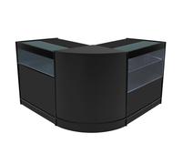 Monstershop Adonis LED Shop Counter Set B900, C900 & CM60 - Black