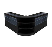 Monstershop Andromeda Led Shop Counter Set Lm60 & 2 X C1200 - Black Black
