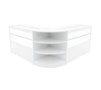 Monstershop Andromeda Led Shop Counter Set Lm60 & 2 X C1200 - White White