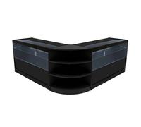 Monstershop Andromeda Led Shop Counter Set Lm60 & 2 X C1500 - Black Black