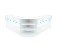 Monstershop Andromeda Led Shop Counter Set Lm60 & 2 X C1500 - White White