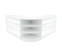 Monstershop Apollo Led Shop Counter Set Lm60 & 2 X K1200 - White White