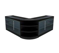 Monstershop Apollo LED Shop Counter Set LM60 & 2 x K1500 - Black